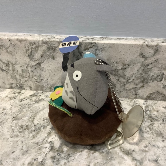 My Neighbor Nibariki Tokuma Shoten Studio Ghibli plush Catbus Stop w/ suction - Picture 5 of 7